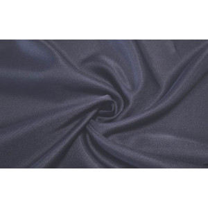 10cm Tischdeckenstoff knitterarm / Polyester-Dekostoff,  Köperbindung, DUNKELBLAU   (Grundpreis €8,00/m)